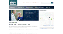 Desktop Screenshot of pacifichernia.orclinic.com